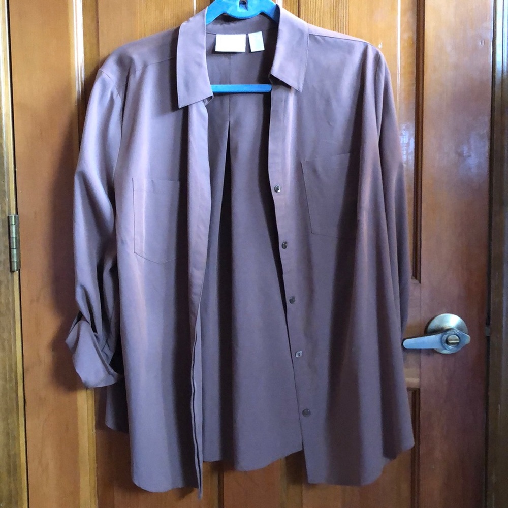 Chico’s long sleeve button up
